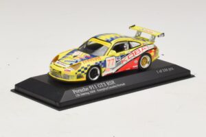 Porsche 911 997 GT3 RS #77 Konopka / Casadei 12 Hours of Sebring 2008 Minichamps 1:43 400086977 Metāls — attēls 2 no 4