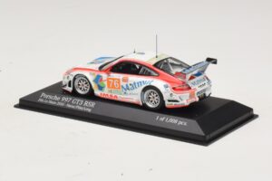 Porsche 911 997 GT3 RSR GT2 #76 R. Narac / J-K. Vernay / P. Pilet 24 Hours of Le Mans 2010 Minichamps 1:43 410106976 Metāls — attēls 3 no 4