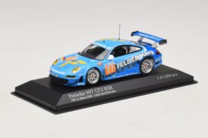 Porsche 911 997 GT3 RSR GT2 #77 M. Lieb / R. Lietz / W. Henzler 24 Hours of Le Mans 2010 Minichamps 1:43 410106977 Metāls — attēls 2 no 4