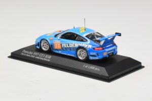 Porsche 911 997 GT3 RSR GT2 #77 M. Lieb / R. Lietz / W. Henzler 24 Hours of Le Mans 2010 Minichamps 1:43 410106977 Metāls — attēls 3 no 4