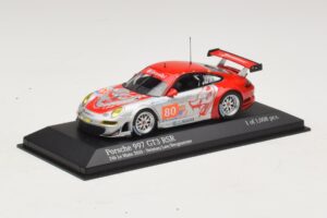 Porsche 911 997 GT3 RSR GT2 #80 S. Neiman / D. Law 24 Hours of Le Mans 2010 Minichamps 1:43 410106980 Metāls — attēls 2 no 4