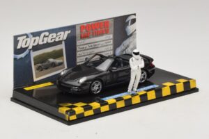Porsche 911 997 Turbo Cabriolet Melns Top Gear Edition Minichamps 1:43 519436930 Metāls — attēls 2 no 5