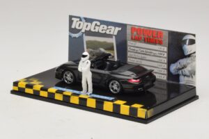 Porsche 911 997 Turbo Cabriolet Melns Top Gear Edition Minichamps 1:43 519436930 Metāls — attēls 3 no 5