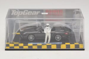 Porsche 911 997 Turbo Cabriolet Melns Top Gear Edition Minichamps 1:43 519436930 Metāls — attēls 4 no 5