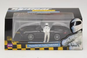 Porsche 911 997 Turbo Cabriolet Melns Top Gear Edition Minichamps 1:43 519436930 Metāls — attēls 5 no 5