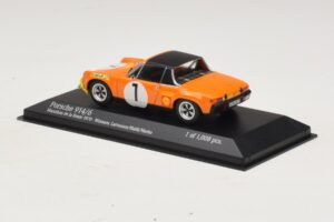 Porsche 914/6 #1 G. Larrousse / H. Marko Winners Marathon de la Route 1970 Minichamps 1:43 400706501 Metāls — attēls 3 no 4