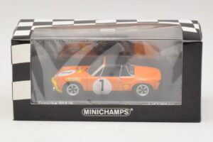 Porsche 914/6 #1 G. Larrousse / H. Marko Winners Marathon de la Route 1970 Minichamps 1:43 400706501 Metāls — attēls 4 no 4