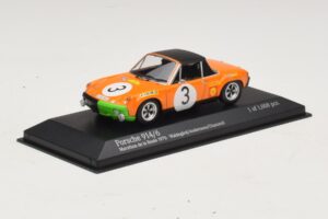 Porsche 914/6 #3 B. Waldegard / O. Andersson Marathon de la Route 1970 Minichamps 1:43 400706503 Metāls — attēls 2 no 4