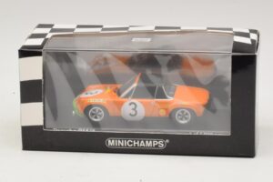 Porsche 914/6 #3 B. Waldegard / O. Andersson Marathon de la Route 1970 Minichamps 1:43 400706503 Metāls — attēls 4 no 4
