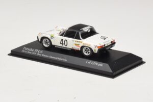 Porsche 914/6 #40 G. Chasseuil / C. Ballot-Lena Class Winners 24 Hours of Le Mans 1970 Minichamps 1:43 400706540 Metāls — attēls 3 no 4