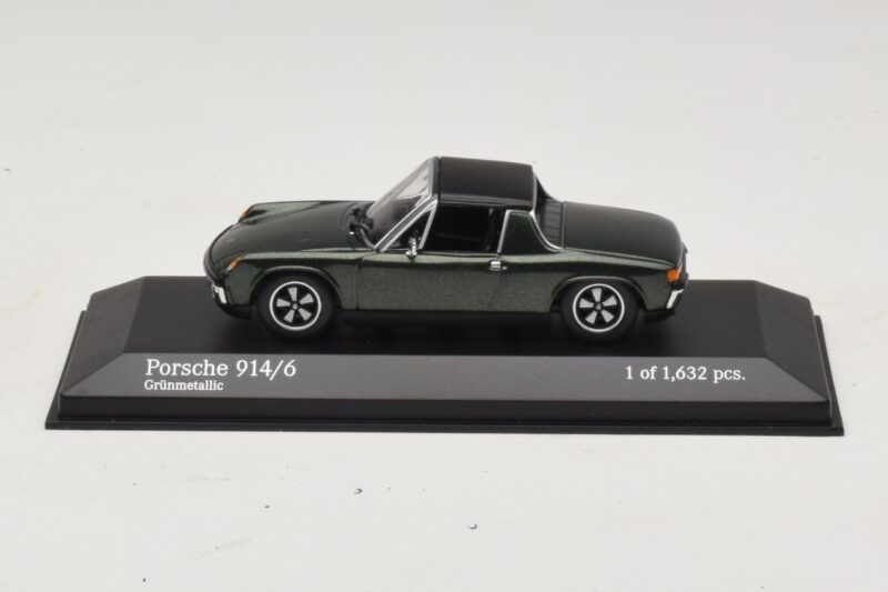 Porsche 914/6 Zaļš Minichamps 1:43 Porsche 914/6 Zaļš Minichamps 1:43 400065060 Metāls