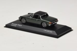 Porsche 914/6 Zaļš Minichamps 1:43 400065060 Metāls — attēls 3 no 4