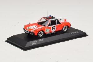 Porsche 914/6 ONS R2 Sarkans Minichamps 1:43 400746500 Metāls — attēls 2 no 4