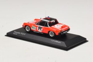 Porsche 914/6 ONS R2 Sarkans Minichamps 1:43 400746500 Metāls — attēls 3 no 4