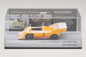 Porsche 917/10 #2 W. Kauhsen Farewell In The Snow Nurburgring 1973 Minichamps 1:43 437736592 Metāls — attēls 4 no 5