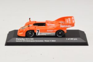 Porsche 917/20 Jägermeister #7 Motorsport Club Stuttgart Interserie 1973 Minichamps 1:43 437736107 Metāls