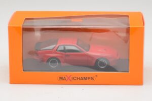 Porsche 924 GT Sarkans Maxichamps 1:43 940066120 Metāls — attēls 4 no 4