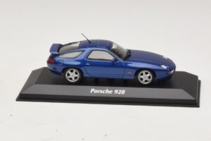 Porsche 928 Zils Metālisks Maxichamps 1:43 940068101 Metāls