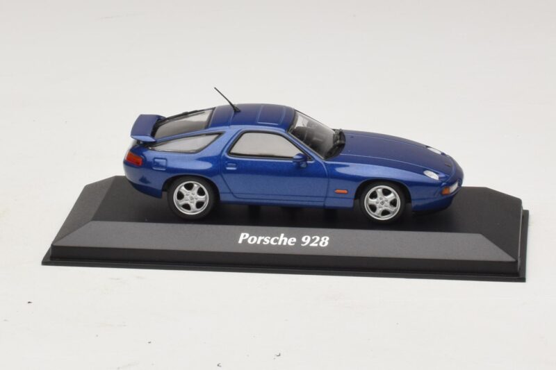 Porsche 928 Zils Metālisks Maxichamps 1:43 940068101 Metāls