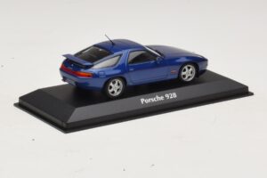 Porsche 928 Zils Metālisks Maxichamps 1:43 940068101 Metāls — attēls 2 no 4