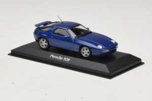 Porsche 928 Zils Metālisks Maxichamps 1:43 940068101 Metāls — attēls 3 no 4