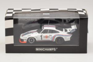 Porsche 935/76 Martini Racing #1 R. Stommelen / M. Schurti ADAC 1000km Nurburgring 1976 Minichamps 1:43 400766301 Metāls — attēls 4 no 4