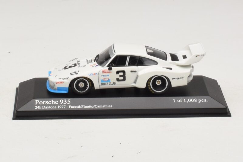 Porsche 935 Jolly Club #3 C. Facetti / M. Finotto 24 Hours of Daytona 1977 Minichamps 1:43 Porsche 935 Jolly Club #3 C. Facetti / M. Finotto 24 Hours of Daytona 1977 Minichamps 1:43 400776303 Metāls