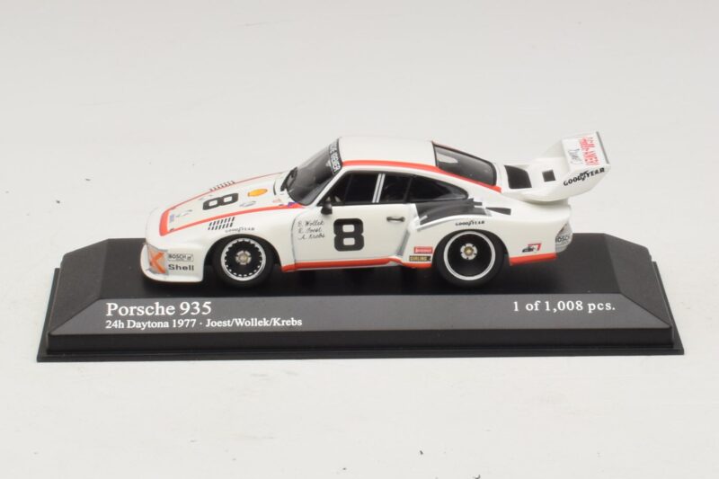 Porsche 935 Kremer Racing #8 R. Joest / B. Wollek 24 Hours of Daytona 1977 Minichamps 1:43 Porsche 935 Kremer Racing #8 R. Joest / B. Wollek 24 Hours of Daytona 1977 Minichamps 1:43 400776308 Metāls