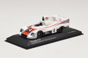 Porsche 936/76 Martini Racing #4 J. Mass / R. Stommelen Winner Coppa Florio Pergusa 1976 Minichamps 1:43 400766604 Metāls — attēls 2 no 4
