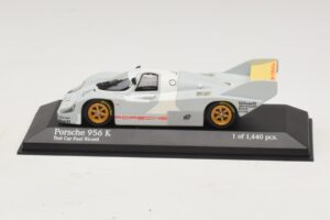 Porsche 956K Test Paul Ricard 1982 Minichamps 1:43 400826700 Metāls