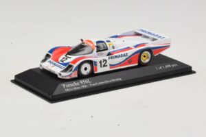 Porsche 956L #12 C. Yver / Cohen 24 Hours of Le Mans 1986 Minichamps 1:43 430866512 Metāls — attēls 2 no 4