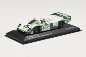 Porsche 956L #33 D. Hobbs / P. Streiff 24 Hours of Le Mans 1984 Minichamps 1:43 430846533 Metāls — attēls 2 no 4