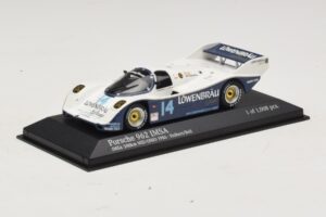 Porsche 962 IMSA #14 A. Holbert / D. Bell Mid-Ohio 500km 1986 Minichamps 1:43 400866514 Metāls — attēls 2 no 4