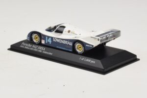 Porsche 962 IMSA #14 A. Holbert / D. Bell Mid-Ohio 500km 1986 Minichamps 1:43 400866514 Metāls — attēls 3 no 4
