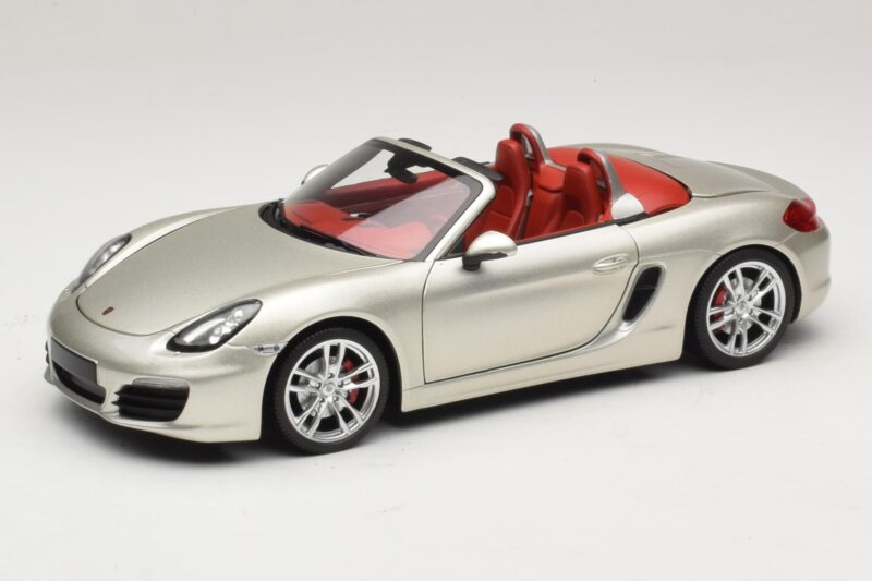 Porsche Boxster S 987 Pelēks Metālisks Minichamps 1:18 110062030 Metāls