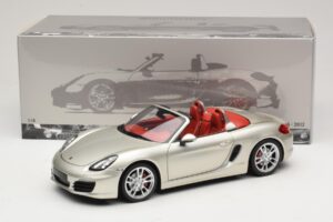 Porsche Boxster S 987 Pelēks Metālisks Minichamps 1:18 110062030 Metāls — attēls 8 no 8