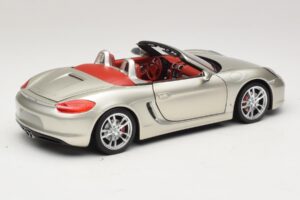 Porsche Boxster S 987 Pelēks Metālisks Minichamps 1:18 110062030 Metāls — attēls 3 no 8