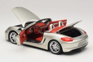 Porsche Boxster S 987 Pelēks Metālisks Minichamps 1:18 110062030 Metāls — attēls 5 no 8