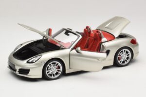 Porsche Boxster S 987 Pelēks Metālisks Minichamps 1:18 110062030 Metāls — attēls 2 no 8