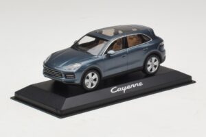 Porsche Cayenne E3 Blue Metallic Minichamps 1:43 WAP0203110J Metāls — attēls 2 no 4