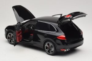 Porsche Cayenne Turbo S 92A Melns Metālisks Minichamps 1:18 110062100 Metāls — attēls 5 no 8