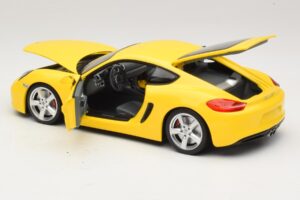 Porsche Cayman 981 Dzeltens Minichamps 1:18 110062220 Metāls — attēls 5 no 8