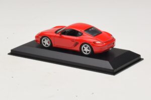 Porsche Cayman 987 S Sarkans Minichamps 1:43 400065620 Metāls — attēls 3 no 4