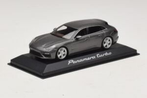 Porsche Panamera 971 Turbo Pelēks Metālisks Minichamps 1:43 WAP0207610H Metāls — attēls 2 no 4