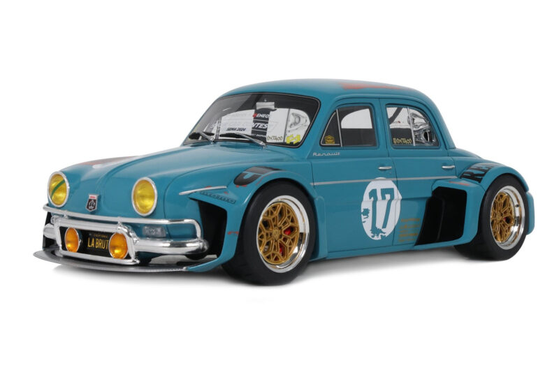 Renault Dauphine La Brute Green with Patina SEMA Best of Show Otto 1:18 Renault Dauphine La Brute Green with Patina SEMA Best of Show Otto 1:18 OT1268 Sveķi