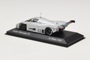 Sauber Mercedes C9 #63 J. Mass / M. Reuter / S. Dickens Winners 24 Hours of Le Mans 1989 Minichamps 1:43 B66041033 Metāls — attēls 3 no 5