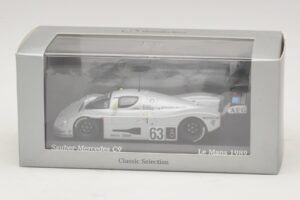 Sauber Mercedes C9 #63 J. Mass / M. Reuter / S. Dickens Winners 24 Hours of Le Mans 1989 Minichamps 1:43 B66041033 Metāls — attēls 5 no 5