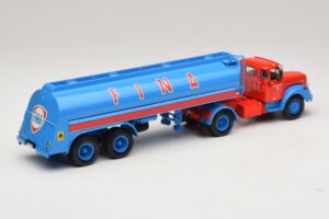 Scania L110S Tanksattelzug FINA Minichamps 1:43 499126970 Metāls — attēls 2 no 6