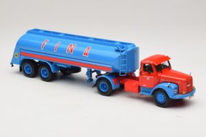 Scania L110S Tanksattelzug FINA Minichamps 1:43 499126970 Metāls — attēls 4 no 6