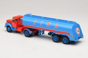 Scania L110S Tanksattelzug FINA Minichamps 1:43 499126970 Metāls — attēls 5 no 6